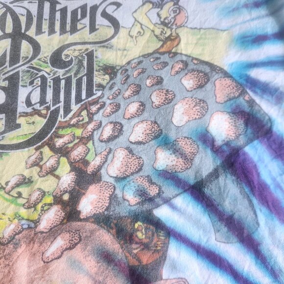 Vintage Allman Brothers Band T-shirt 1995 Tour Size XL Wild Oats All Over Print - Picture 9 of 16